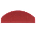 Tapis d'escalier 10 pcs 65x24x4 cm Rouge bordeaux