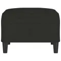 Repose-pied Noir 70x55x41 cm Tissu