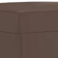 Repose-pied Marron 70x55x41 cm Similicuir