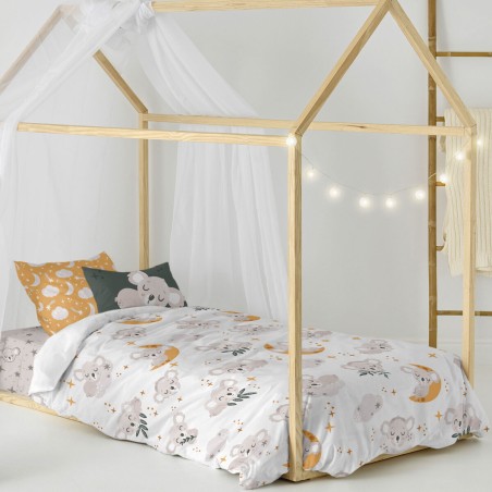 Dekbedovertrek set HappyFriday Moshi Moshi Baby Koala Multicolour Bed