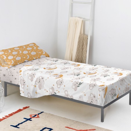 Set beddengoed HappyFriday Moshi Moshi Baby koala Multicolour Bed van