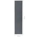 Tapis 100x450 cm Gris