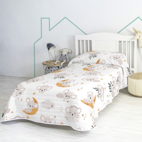 Bedspread (quilt) HappyFriday Moshi Moshi Multicolour 180 x 260 cm Koa