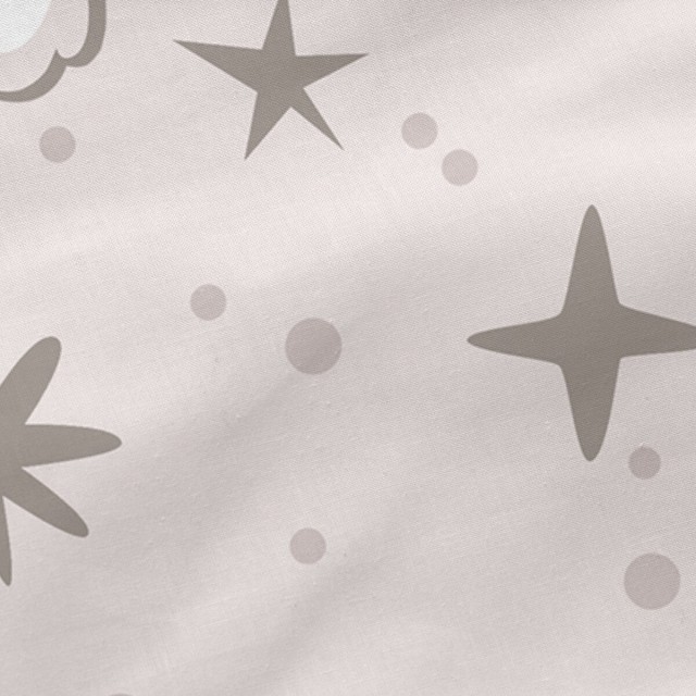 Onderlaken HappyFriday MOSHI MOSHI Grijs Multicolour 70 x 140 x 14 cm