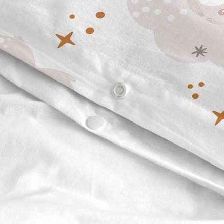 Parure de couette HappyFriday Moshi Moshi Baby Koala Multicouleur Lit 2