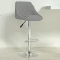Tabouret de bar Gris clair Velours