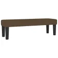 cadre de lit avec matelas Marron foncé 160x200 cm
