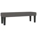 cadre de lit avec matelas Gris 180x200 cm Similicuir