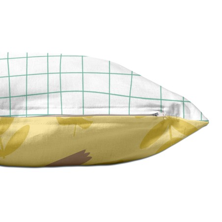 Cushion cover HappyFriday Moshi Moshi Happy Sloth Multicolour 50 x 30