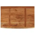 Étagère murale rectangulaire massif acacia bordure assortie