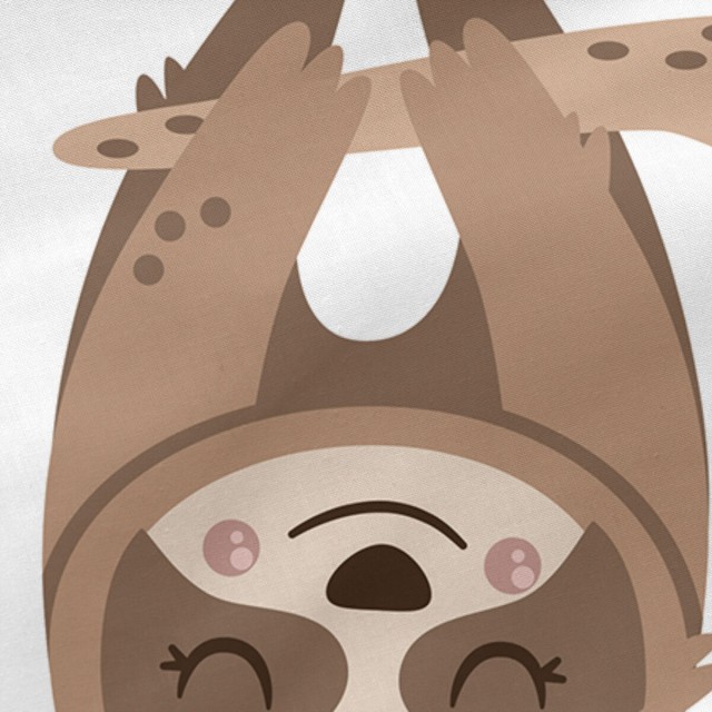 Saco Nórdico con Relleno HappyFriday Moshi Moshi Happy Sloth Multicol