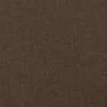 Cadre de lit sans matelas marron foncé 100x200 cm tissu