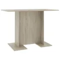 Table de salle à manger Chêne sonoma 110 x 60 x 75 cm Aggloméré
