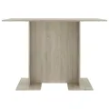 Table de salle à manger Chêne sonoma 110 x 60 x 75 cm Aggloméré