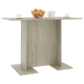 Table de salle à manger Chêne sonoma 110 x 60 x 75 cm Aggloméré
