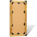 Miroir mural en bois massif Rectangulaire 120 x 60 cm