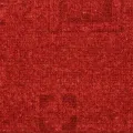 Tapis d'escalier autoadhésifs 10 pcs 65x21x4 cm Rouge