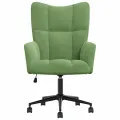 Chaise de relaxation Vert clair Velours