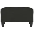 Repose-pied Noir 70x55x41 cm Tissu