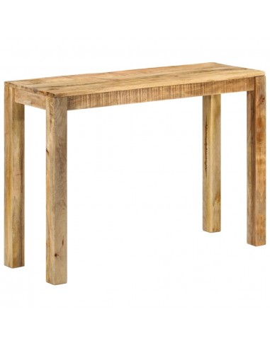 Table console 110x35x76 cm Bois de manguier brut