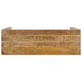 Table console 110x35x76 cm Bois de manguier brut