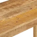 Table console 110x35x76 cm Bois de manguier brut