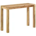 Table console 110x35x76 cm Bois de manguier brut