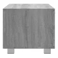 Meuble TV Sonoma gris 140x40,5x35 cm Bois d'ingénierie