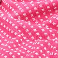 Couverture coton à carreaux 160x210 cm Rose