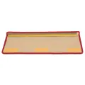Tapis d'escalier autoadhésifs 5 pcs 65x21x4 cm Rouge