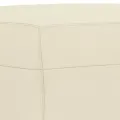 Ensemble de canapés 3 pcs avec coussins Crème Similicuir