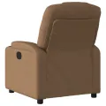 Fauteuil inclinable Marron Tissu