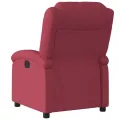 Fauteuil inclinable Rouge bordeaux Tissu
