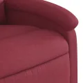 Fauteuil inclinable Rouge bordeaux Tissu