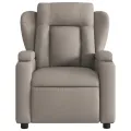 Fauteuil inclinable Taupe Tissu