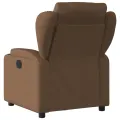 Fauteuil inclinable Marron Tissu