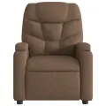 Fauteuil inclinable Marron Tissu