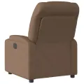 Fauteuil inclinable Marron Tissu