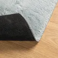 Tapis HUARTE à poils courts doux et lavable bleu 120x170 cm