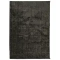 Tapis ISTAN à poils longs aspect brillant anthracite 120x170 cm