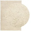 Tapis shaggy PAMPLONA poils longs moderne doré 160x230 cm