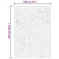 Tapis shaggy PAMPLONA poils longs moderne doré 160x230 cm
