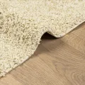 Tapis shaggy PAMPLONA poils longs moderne doré 80x150 cm