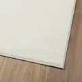 Tapis OVIEDO à poils courts crème 60x110 cm