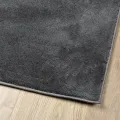 Tapis OVIEDO à poils courts anthracite 60x110 cm