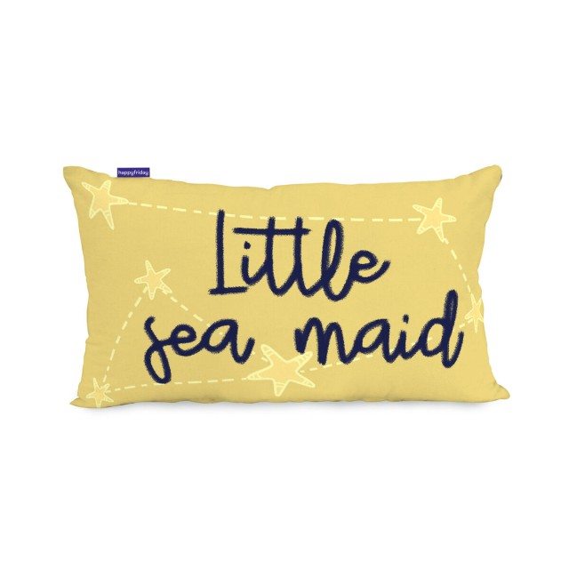 Housse de coussin HappyFriday Mr Fox Happy Mermaid Multicouleur 50 x 3