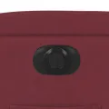 Fauteuil inclinable électrique Rouge bordeaux Tissu