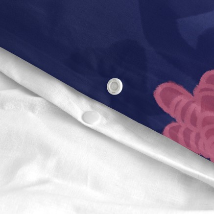 Duvet cover set HappyFriday Mr Fox Happy mermaid Multicolour Baby Crib 2