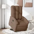 Fauteuil inclinable Marron Tissu
