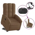Fauteuil inclinable Marron Tissu